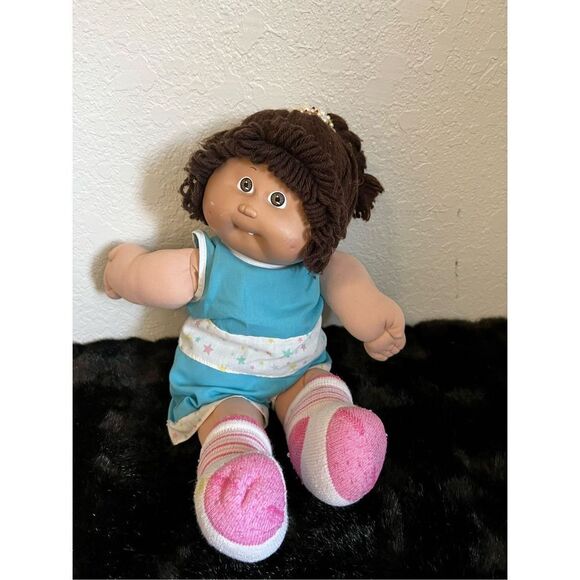 Vintage 1980s Cabbage Patch Doll 18" Signed - Picture 1 of 5